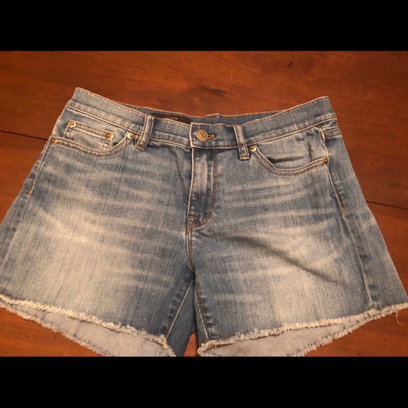 J crew indigo denim light wash shorts sz:27 - Picture 1 of 4